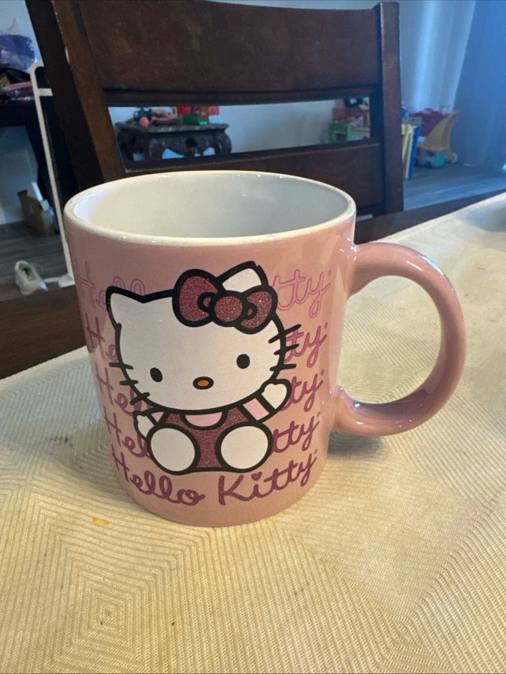 Hello Kitty Pink Ceramic Mug